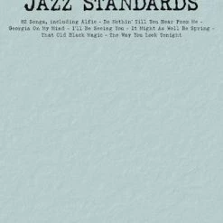 Hal Leonard Jazz Standards Easy Piano-Budget Books