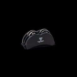 Drums & Percussion Tycoon Foot Tambourine With Bright Steel Jingles, TFTB-BS