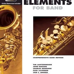 Hal Leonard ESSENTIAL ELEMENTS FOR BAND – EB ALTO SAXOPHONE BOOK 1 WITH EEI