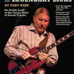 Hal Leonard DEREK TRUCKS LEGENDARY LICKS An Inside Look At The Guitar Style Of Derek Trucks Music Books