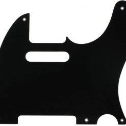 Guitar Accessoires Fender '52 Telecaster Pickguard - Black 5-Hole - '52 Vint/'50s Mex, 099-2019-000