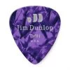 Capos & Picks & Tuners Dunlop 483P13TH Celluloid Classic Guitar Picks, Purple Pearloid, Thin (12-Pack)