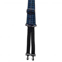 D'Andrea 2" Woven Tapestry Banjo Strap, 1312 Blue Straps