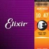 Elixir Nanoweb Phosphor Bronze Acoustic Guitar Strings -.010-.047 Extra Light - 16002