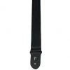 Straps Perri's Leathers 2” Black Seatbelt Guitar Strap, 1694