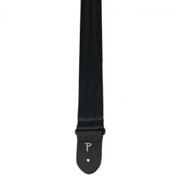 Straps Perri's Leathers 2” Black Seatbelt Guitar Strap, 1694