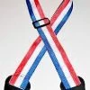 Perri's Leathers Red White And Blue PATRIOTIC July 4th Nylon GUITAR Strap, NWS20-1948