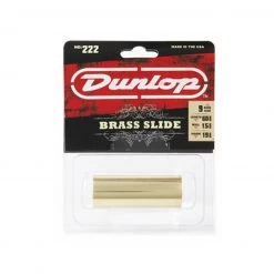 Dunlop 222 Brass Slide 9 Ring Size Medium Wall Guitar Accessoires