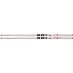Vic Firth American Classic 5AW Drum Sticks In White Wood Tip