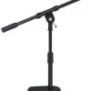 Hangers & Stands Stageline Low Profile Microphone Stand, Black (MS6531BK)