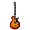 Electric Guitars Godin Montreal Premiere Supreme Lightburst Flame HG Semi-Hollow Electric Guitar