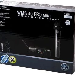 AKG Pro Audio WMS40 Mini Vocal Set BD US45C Wireless Microphone System Microphones & Recording