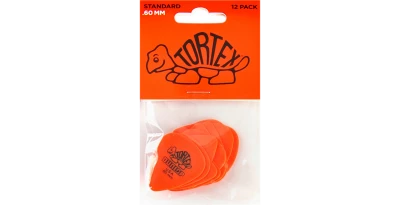 Dunlop 418P.60 Tortex Standard .60mm Orange Guitar Picks 12-Pack Capos & Picks & Tuners 4 Dunlop 418P.60 Tortex Standard .60mm Orange Guitar Picks 12-Pack Capos & Picks & Tuners