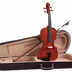 Others Band & Orchestral Academy 3/4 Size Violin Outfit Set, Polished Red-gold Gloss (145AU)