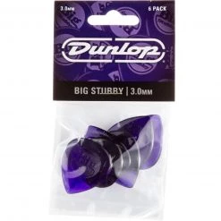 Capos & Picks & Tuners Dunlop 475P3.0 Big Stubby Guitar Picks, 3.0mm, 6-Pack