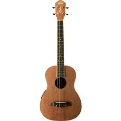 Oscar Schmidt OU52E Mahogany Baritone Acoustic-Electric Ukulele Folk Instruments