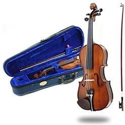 Band & Orchestral Stentor 1400 3/4 Size Student Violin Outfit With Case & Bow Natural