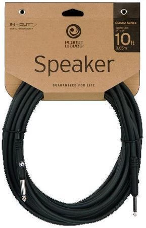 DAddario Planet Waves 10ft Classic Series Speaker Cable PW-CSPK-10 3 DAddario Planet Waves 10ft Classic Series Speaker Cable PW-CSPK-10