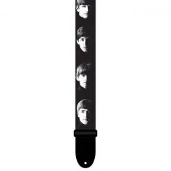 Straps Perri's Leathers The Beatles Black/White Portraits Polyester Guitar Strap, LPCP-6104