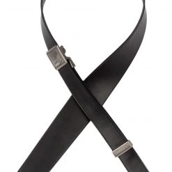 DAddario Straps D'Addario Fast Track, Leather Guitar Strap, Black L25S1501FT