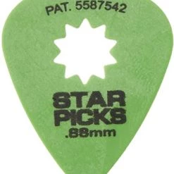 Others Everly Guitar Star Picks - 12 Picks Pack - 0.88 Mm - 30024 Capos & Picks & Tuners