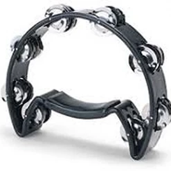 Drums & Percussion Suzuki PT-200 Power Plastic Tambourine, Black