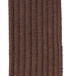 Straps Perri's Leathers 2” Brown Premium Cotton Guitar Strap, 1647