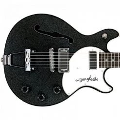 Electric Guitars Daisy Rock DR6368 Bangles Signature Model Electric Guitar, Metallic Black