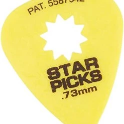 Others Everly Guitar Star Picks - 12 Picks Pack - 0.73 Mm - 30023