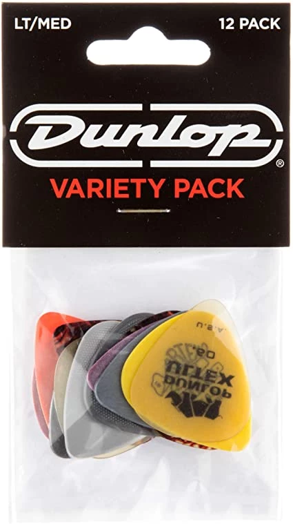 Dunlop PVP101 Pick Variety Pack, Assorted, Light/Medium, 12/Player's Pack Capos & Picks & Tuners 3 Dunlop PVP101 Pick Variety Pack, Assorted, Light/Medium, 12/Player's Pack Capos & Picks & Tuners