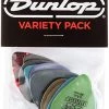Dunlop PVP102 Pick Variety Pack, Assorted, Medium/Heavy, 12/Player's Pack
