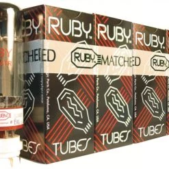 Ruby Tubes EL34BSTR-MQ El34 Ruby Tubes, Matched Quad Set
