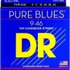 DR Strings Pure Blues Pure Nickel Wrap Round Core 9/46 PHR-9