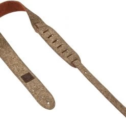 DAddario Straps D'Addario Planet Waves 20SD03 2-Inch Suede With Gold Cork Design
