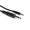 Hosa Adapters & Cables Mono Interconnect 1/4 In TS To 3.5 Mm TRS 10 Ft CMP-110