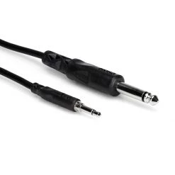 Hosa Mono Interconnect 3.5 Mm TS To 1/4 In TS3 - CMP-310 Adapters & Cables