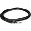 Hosa Stereo Interconnect 3.5 Mm TRS To 1/4 In TRS 10 Ft CMS-110