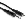 Hosa Adapters & Cables Unbalanced Interconnect 1/4 In TS To RCA 5 Ft CPR-105