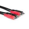 Hosa Adapters & Cables Stereo Interconnect Dual RCA To Same 1 M CRA-201