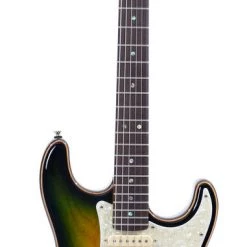 Blue Bus Music Blue Bus Stratocaster Electric Guitar In Dragonburst