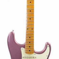 Blue Bus Music Blue Bus Stratocaster Electric Guitar In Burgundy Mist Custom Guitars