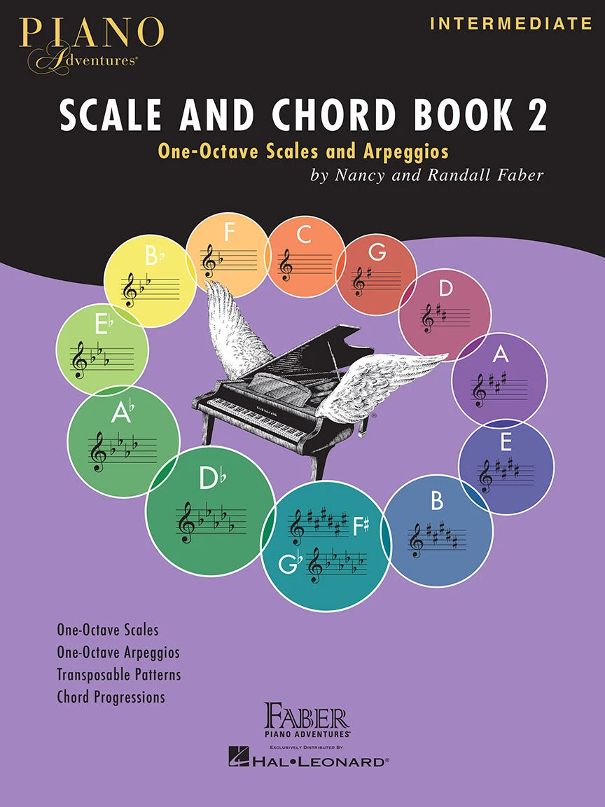 Hal Leonard Music Books PIANO ADVENTURES SCALE AND CHORD BOOK 2 One-Octave Scales And Chords 3 Hal Leonard Music Books PIANO ADVENTURES SCALE AND CHORD BOOK 2 One-Octave Scales And Chords