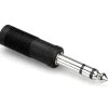 Hosa Adaptor 1/4 In TS To 1/4 In TRS GPP-419 Adapters & Cables