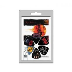 Capos & Picks & Tuners Perri's Leathers 6 Pack Rush Variety Pack Guitar Picks, LP-RUSH1