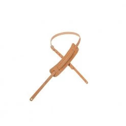 Levy's 5/8″ Veg-tan Leather Guitar Strap - Natual - M25-NAT Straps