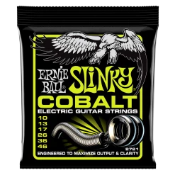 Ernie Ball 2721 Regular Slinky Cobalt Electric Guitar Strings - 10-46 Gauge