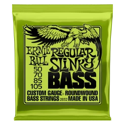 Ernie Ball 2832 Regular Slinky Nickel Wound Electric Bass Strings - 50-105 Gauge