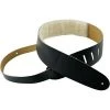 Perri's Leathers 2.5" Black Leather Guitar Strap With Sheepskin Pad Model # DL325-233 Straps