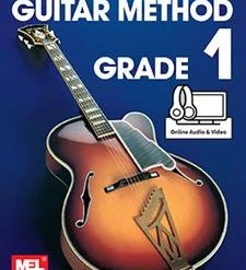 Mel Bay Modern Guitar Method Grade 1 (Book + Online Audio/Video) Music Books