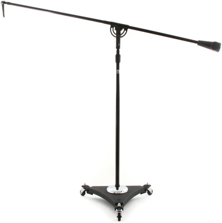 Atlas Sound SB36WE Studio Boom Microphone Stand With Wheels - Ebony 3 Atlas Sound SB36WE Studio Boom Microphone Stand With Wheels - Ebony